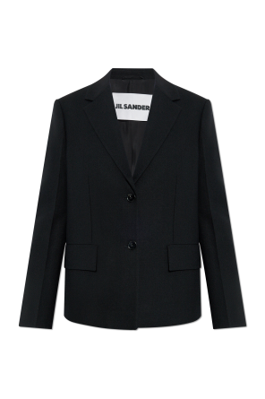 【関税・送料込み】LOEWE Black double-breasted jacket Loewe Blazer with wrap closure | Women's Clothing | Vitkac